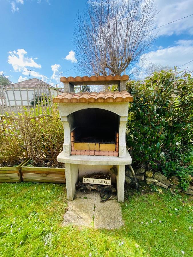 La Petite Marjolaine A 3Min A Pied De La Plage Leilighet Merville-Franceville-Plage Eksteriør bilde