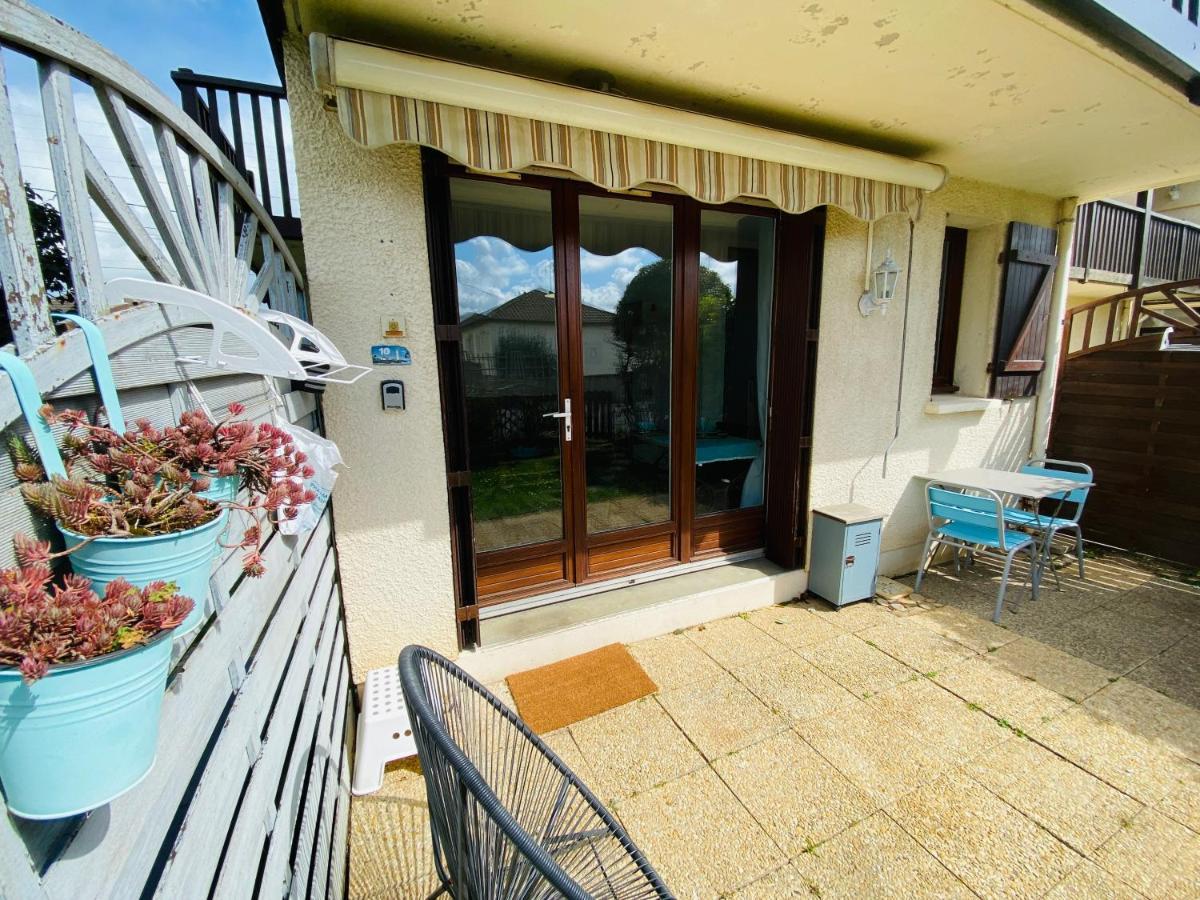 La Petite Marjolaine A 3Min A Pied De La Plage Leilighet Merville-Franceville-Plage Eksteriør bilde